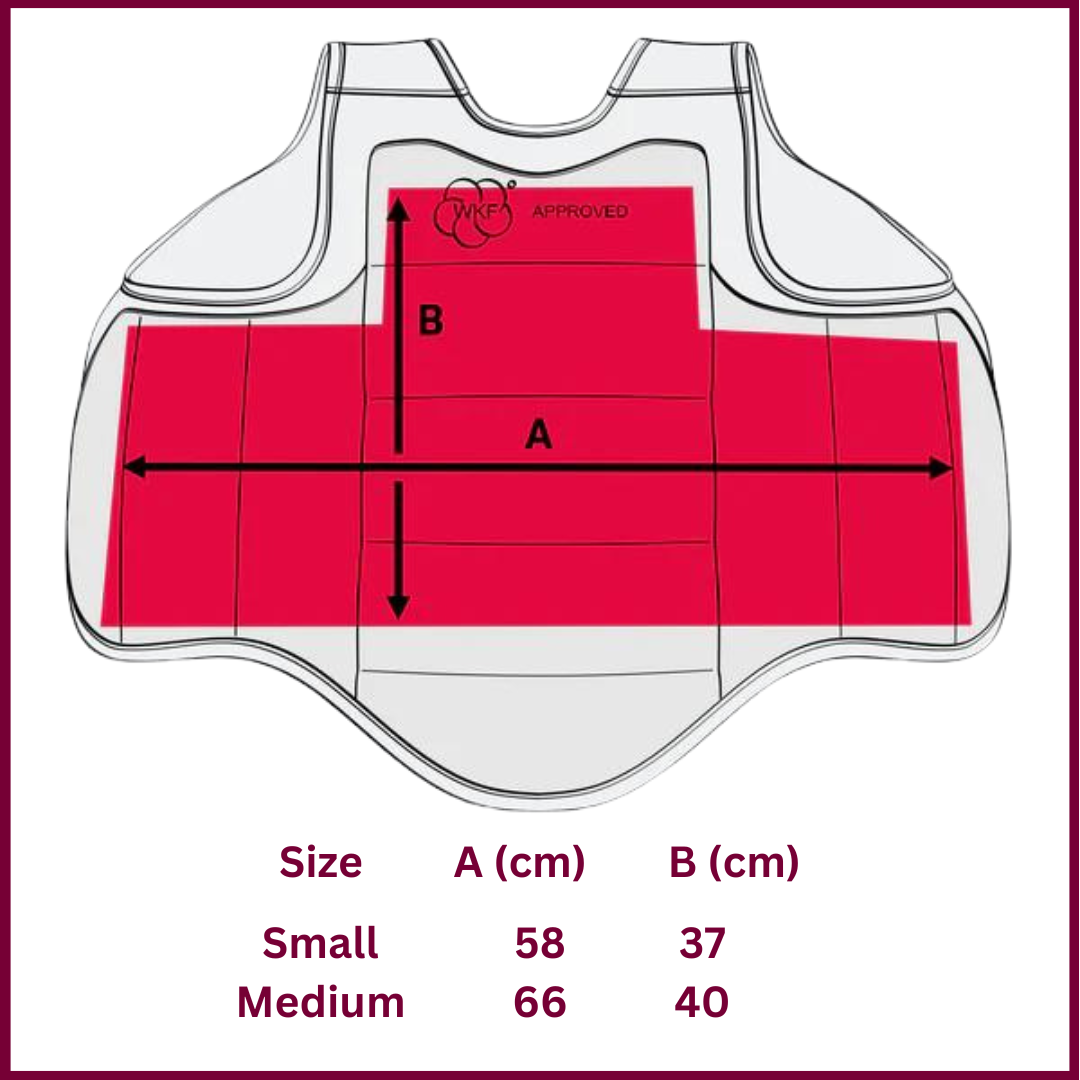 WKF Approved Kids Chest Guard - Karate